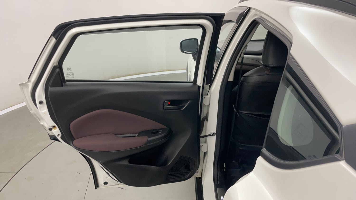 Used 2024 Maruti Suzuki Fronx Delta Plus 1.2L AGS Petrol Automatic interior LEFT REAR DOOR OPEN VIEW