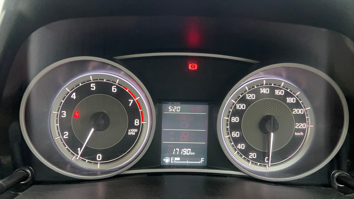 Used 2022 Maruti Suzuki Dzire VXi Petrol Manual interior CLUSTERMETER VIEW
