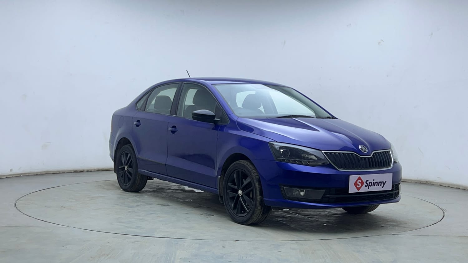 Used 2020 Skoda Rapid Ambition Petrol Manual exterior RIGHT FRONT CORNER VIEW