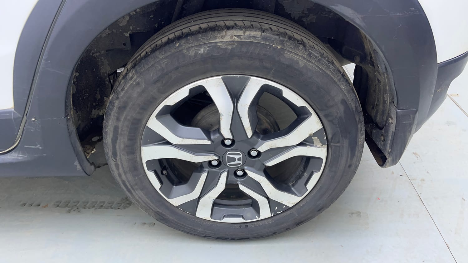Used 2018 Honda WR-V VX MT Diesel Diesel Manual tyres LEFT REAR TYRE RIM VIEW