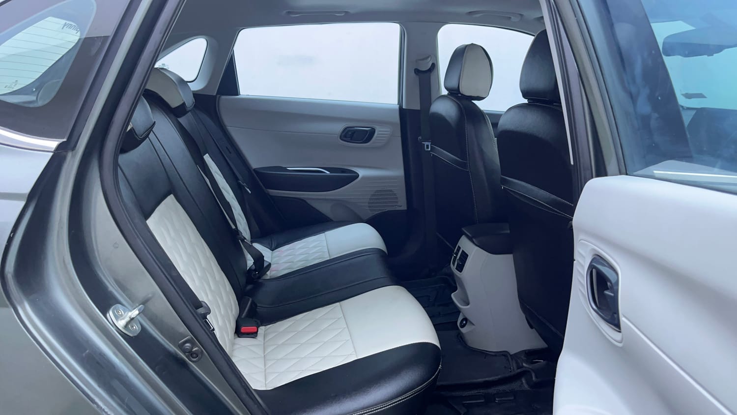 Used 2025 Hyundai New i20 Asta (O) 1.2 IVT Petrol Automatic interior RIGHT SIDE REAR DOOR CABIN VIEW