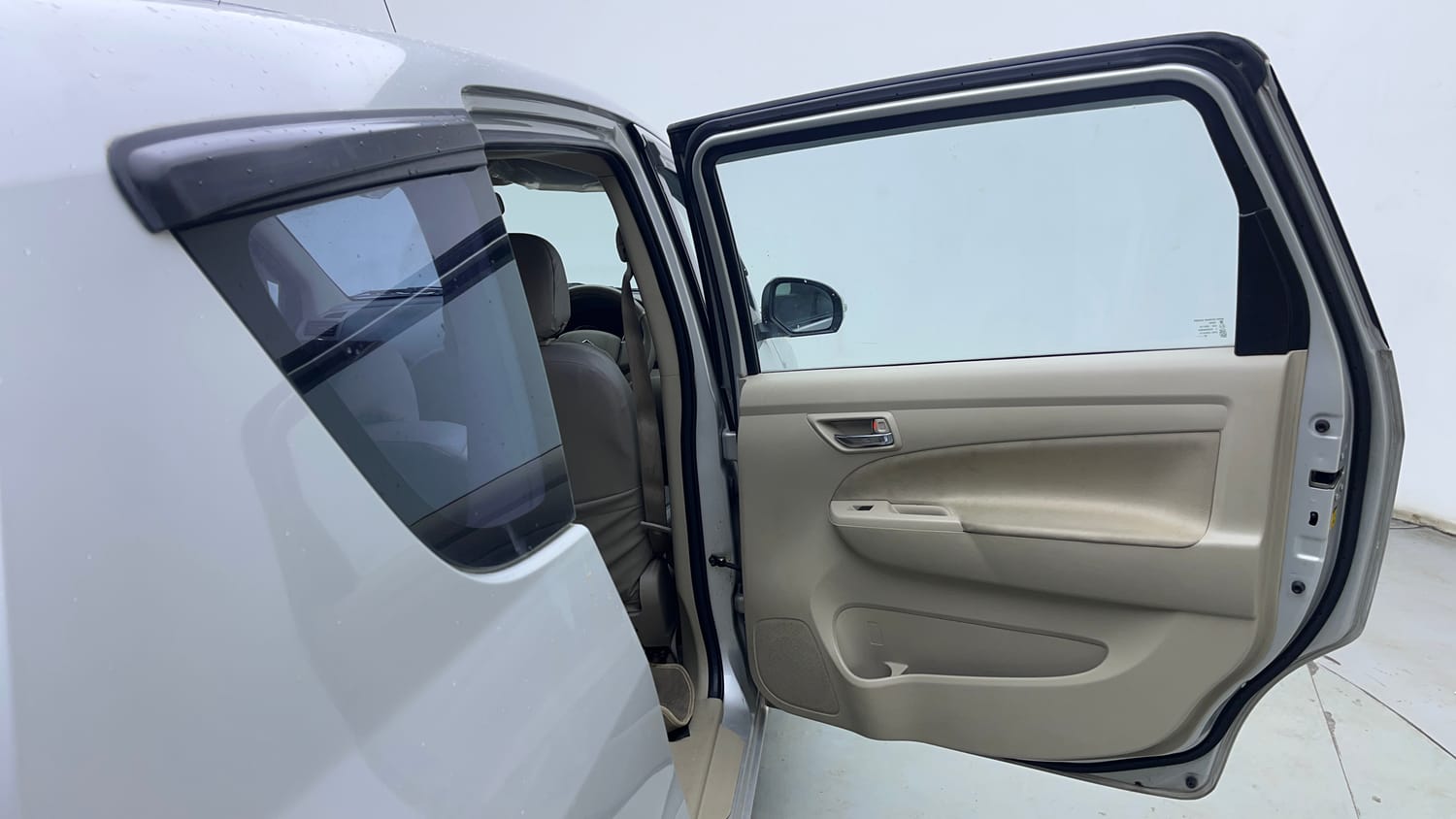 Used 2015 Maruti Suzuki Ertiga ZDI SHVS Diesel Manual interior RIGHT REAR DOOR OPEN VIEW
