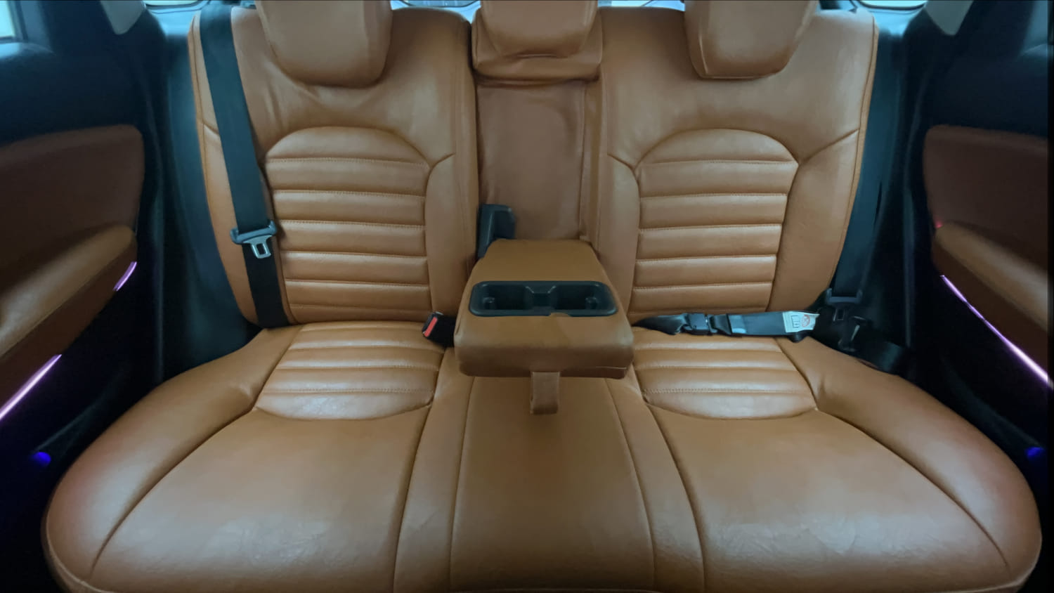 Used 2023 Maruti Suzuki Grand Vitara Zeta Smart Hybrid AT Petrol Automatic interior REAR SEAT CONDITION VIEW