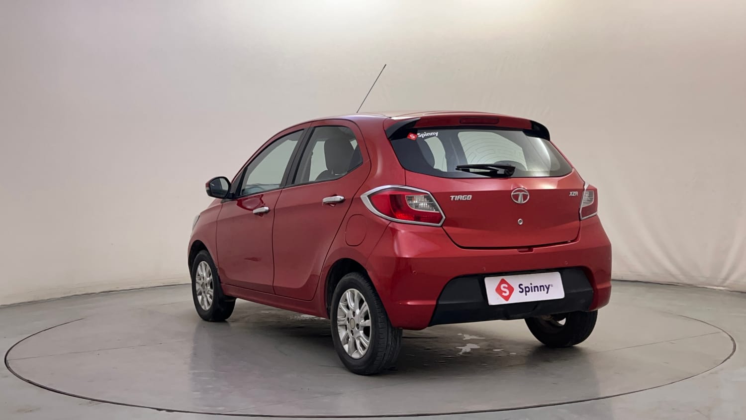 Used 2017 Tata Tiago Revotron XZA Petrol Automatic exterior LEFT REAR CORNER VIEW