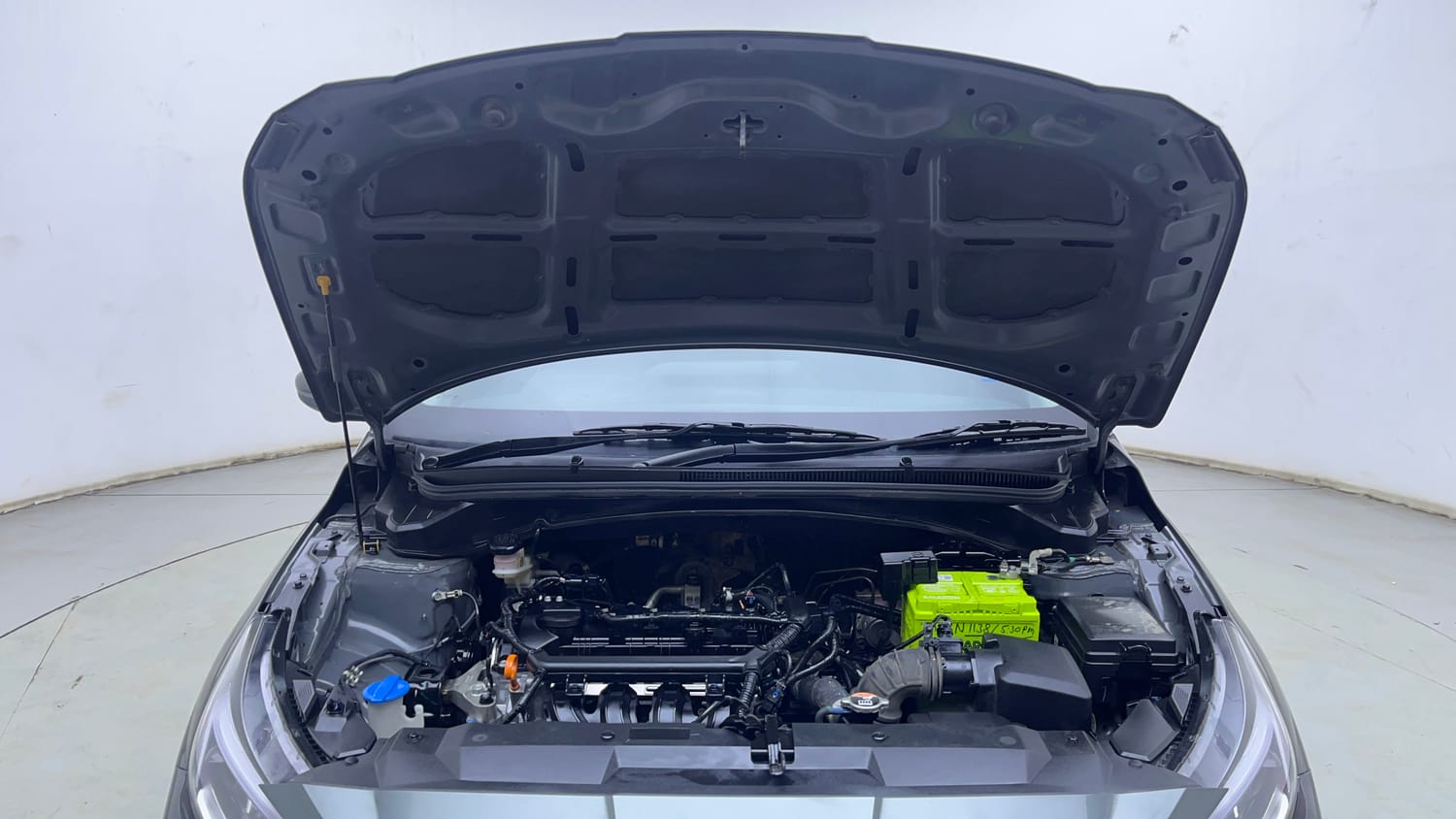 Used 2025 Hyundai New i20 Asta (O) 1.2 IVT Petrol Automatic engine ENGINE & BONNET OPEN FRONT VIEW