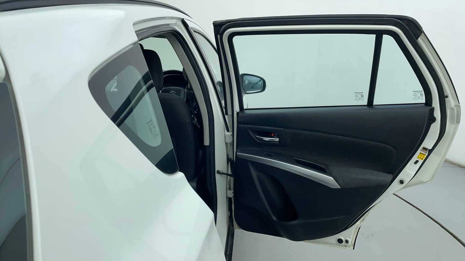 Used 2021 Maruti Suzuki S-Cross Zeta AT Petrol Automatic interior RIGHT REAR DOOR OPEN VIEW