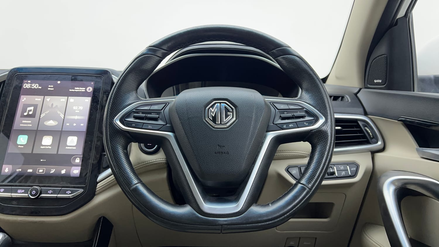 Used 2022 MG Motors Hector Sharp 2.0 Diesel Turbo MT Diesel Manual interior STEERING VIEW