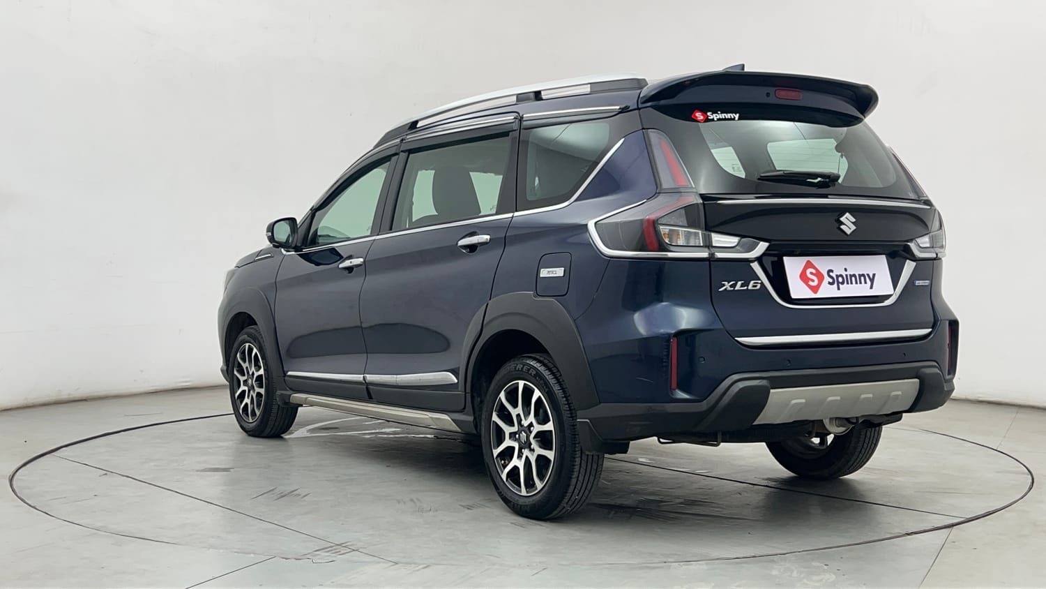 Used 2022 Maruti Suzuki XL6 Alpha Plus MT Petrol Petrol Manual exterior LEFT REAR CORNER VIEW
