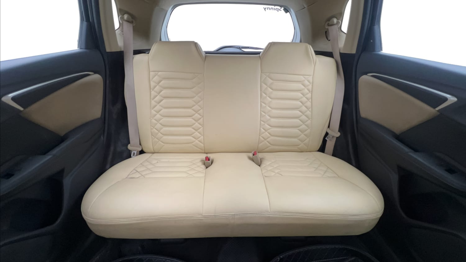 Used 2016 Honda Jazz V AT Petrol Petrol Automatic interior REAR SEAT CONDITION VIEW