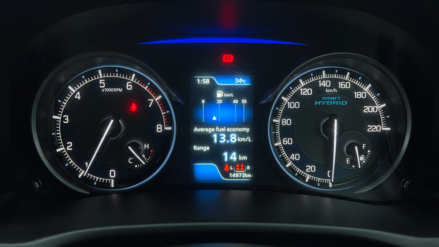 Used 2026 Maruti Suzuki XL6 Zeta MT Petrol Petrol Manual interior CLUSTERMETER VIEW