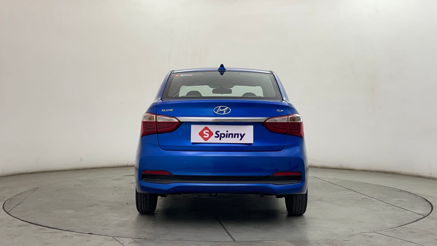 Used 2018 Hyundai Xcent SX Petrol Manual exterior BACK VIEW