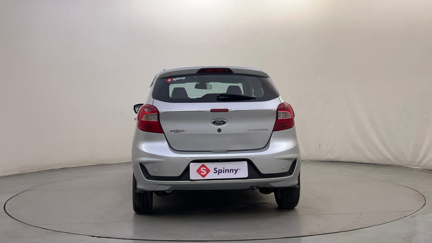 Used 2019 Ford Figo Titanium 1.2 Ti-VCT MT Petrol Manual exterior BACK VIEW