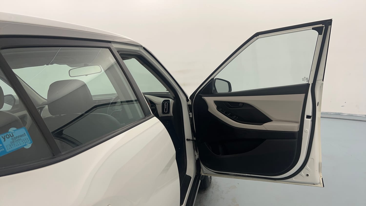 Used 2022 Hyundai Creta EX 1.5 Diesel Diesel Manual interior RIGHT FRONT DOOR OPEN VIEW