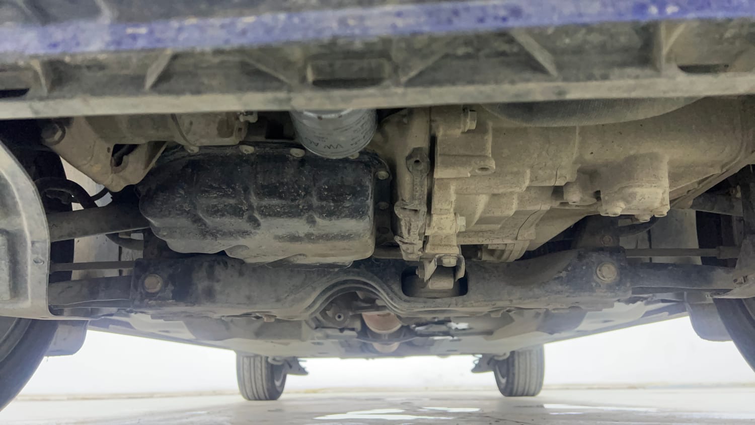 Used 2020 Skoda Rapid Ambition Petrol Manual extra FRONT LEFT UNDERBODY VIEW