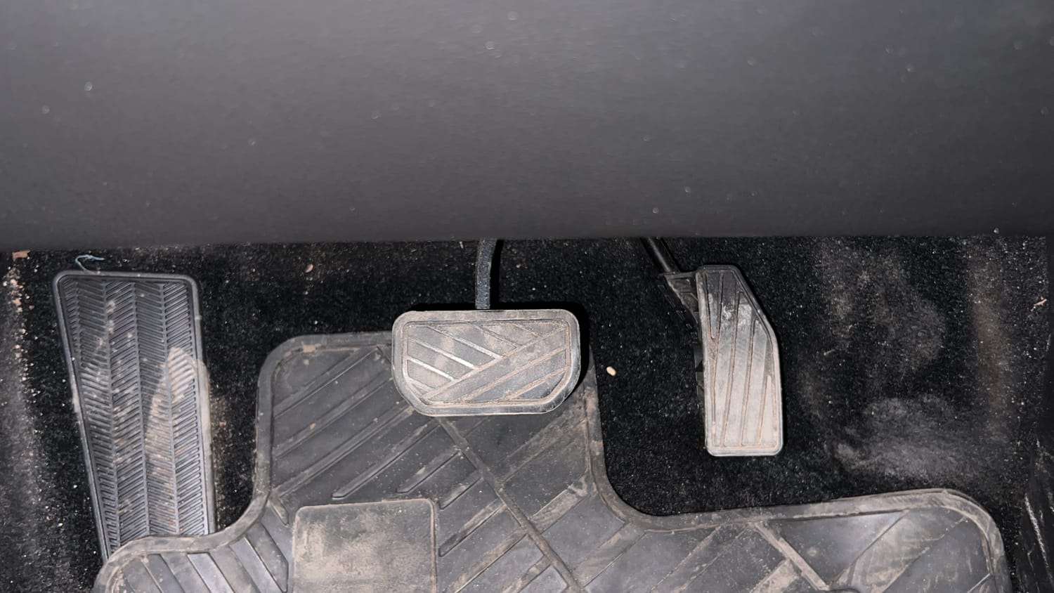 Used 2024 Toyota Glanza V AMT Petrol Automatic interior PEDALS VIEW