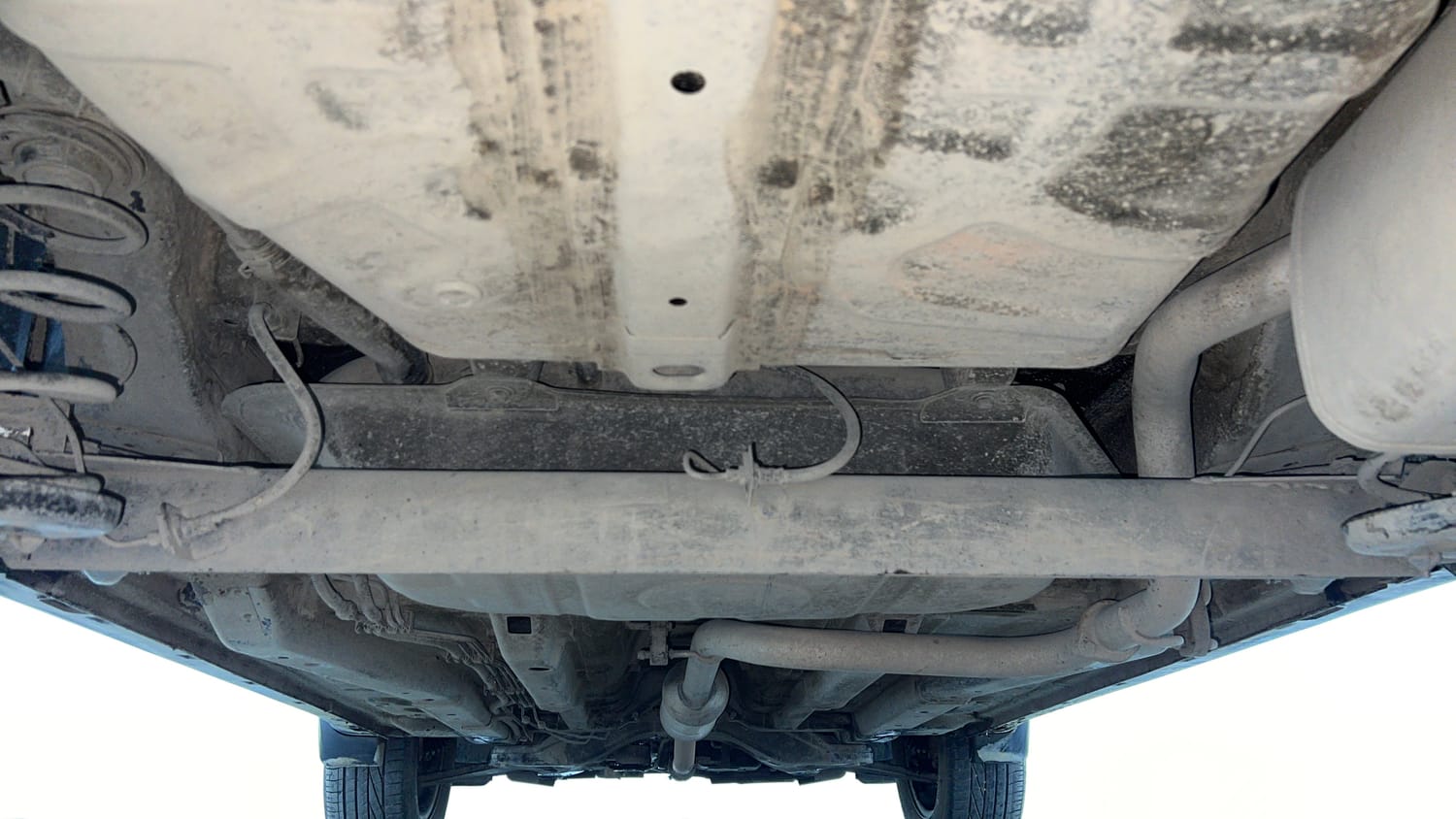 Used 2023 Tata Nexon XZA Plus Petrol Automatic extra REAR UNDERBODY VIEW (TAKEN FROM REAR)
