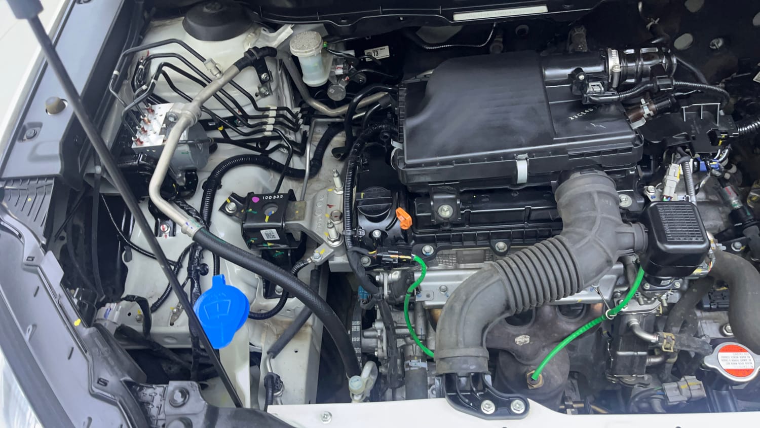 Used 2023 Maruti Suzuki Grand Vitara Zeta Smart Hybrid AT Petrol Automatic engine ENGINE RIGHT SIDE VIEW