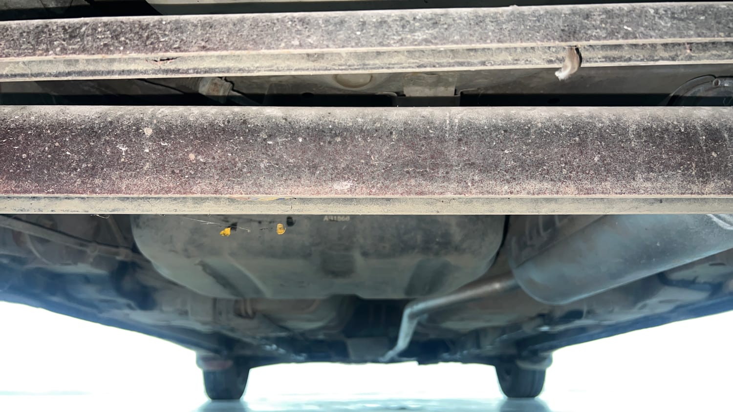 Used 2017 Hyundai Eon Era +  CNG (Outside Fitted) Cng Manual extra REAR UNDERBODY VIEW (TAKEN FROM REAR)