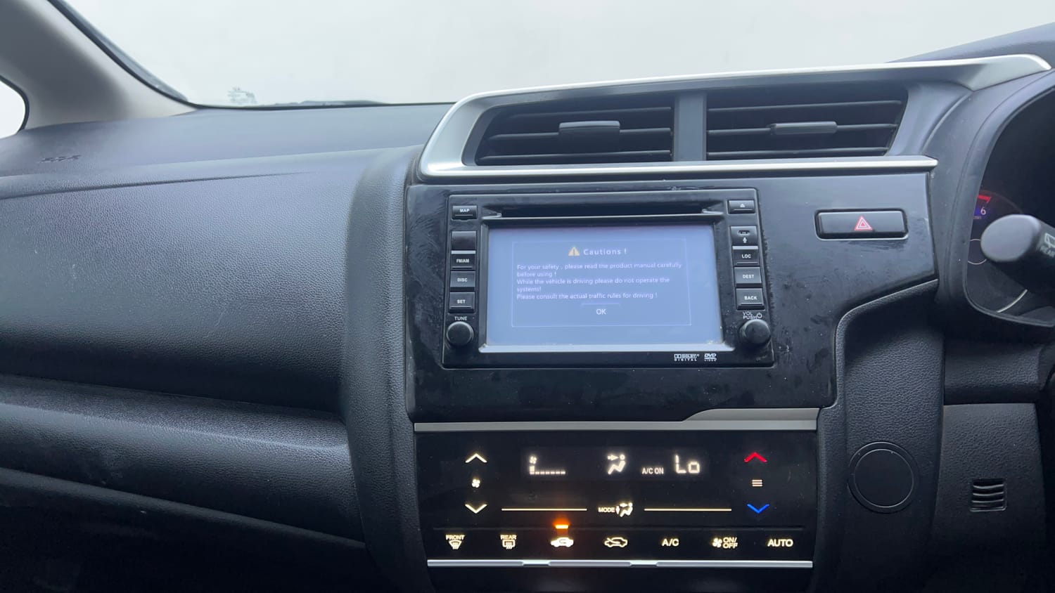 Used 2018 Honda Jazz VX Diesel Diesel Manual interior MUSIC SYSTEM & AC CONTROL VIEW