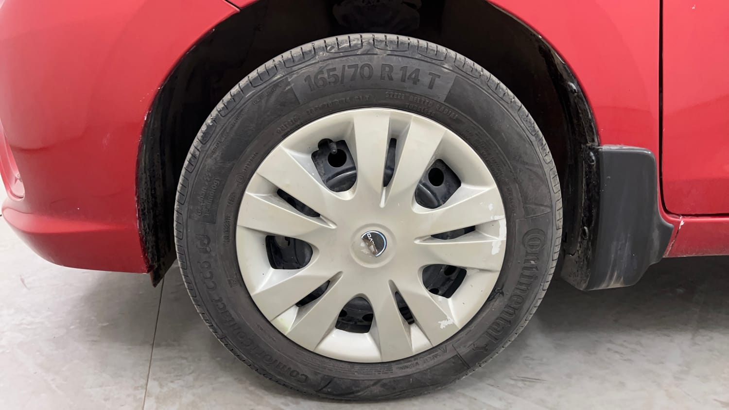 Used 2020 Maruti Suzuki Celerio ZXi AMT Petrol Automatic tyres LEFT FRONT TYRE RIM VIEW