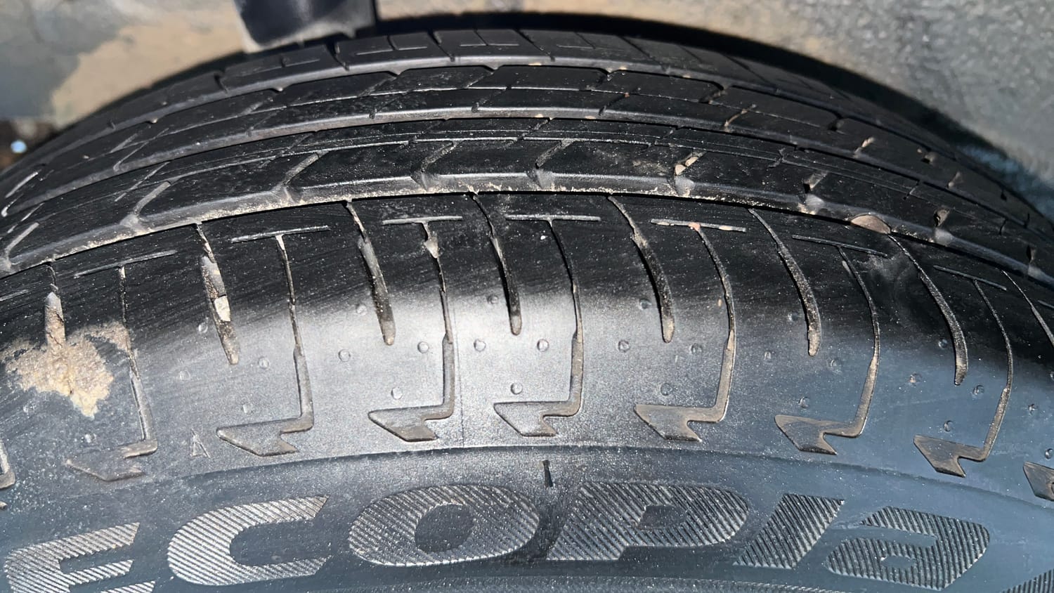 Used 2022 Maruti Suzuki Celerio VXi Petrol Manual tyres RIGHT REAR TYRE TREAD VIEW