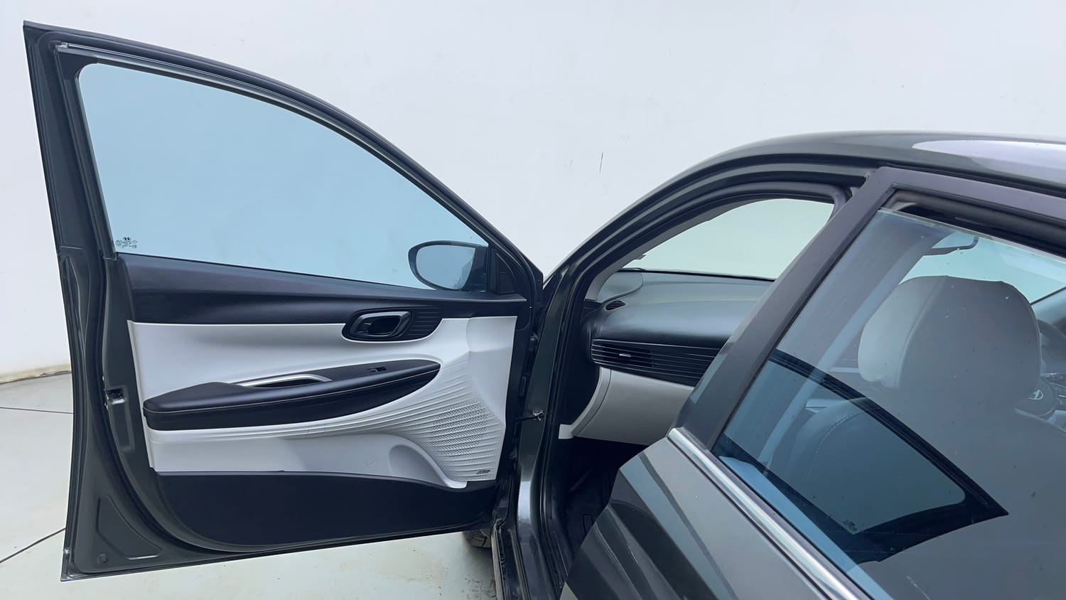 Used 2025 Hyundai New i20 Asta (O) 1.2 IVT Petrol Automatic interior LEFT FRONT DOOR OPEN VIEW
