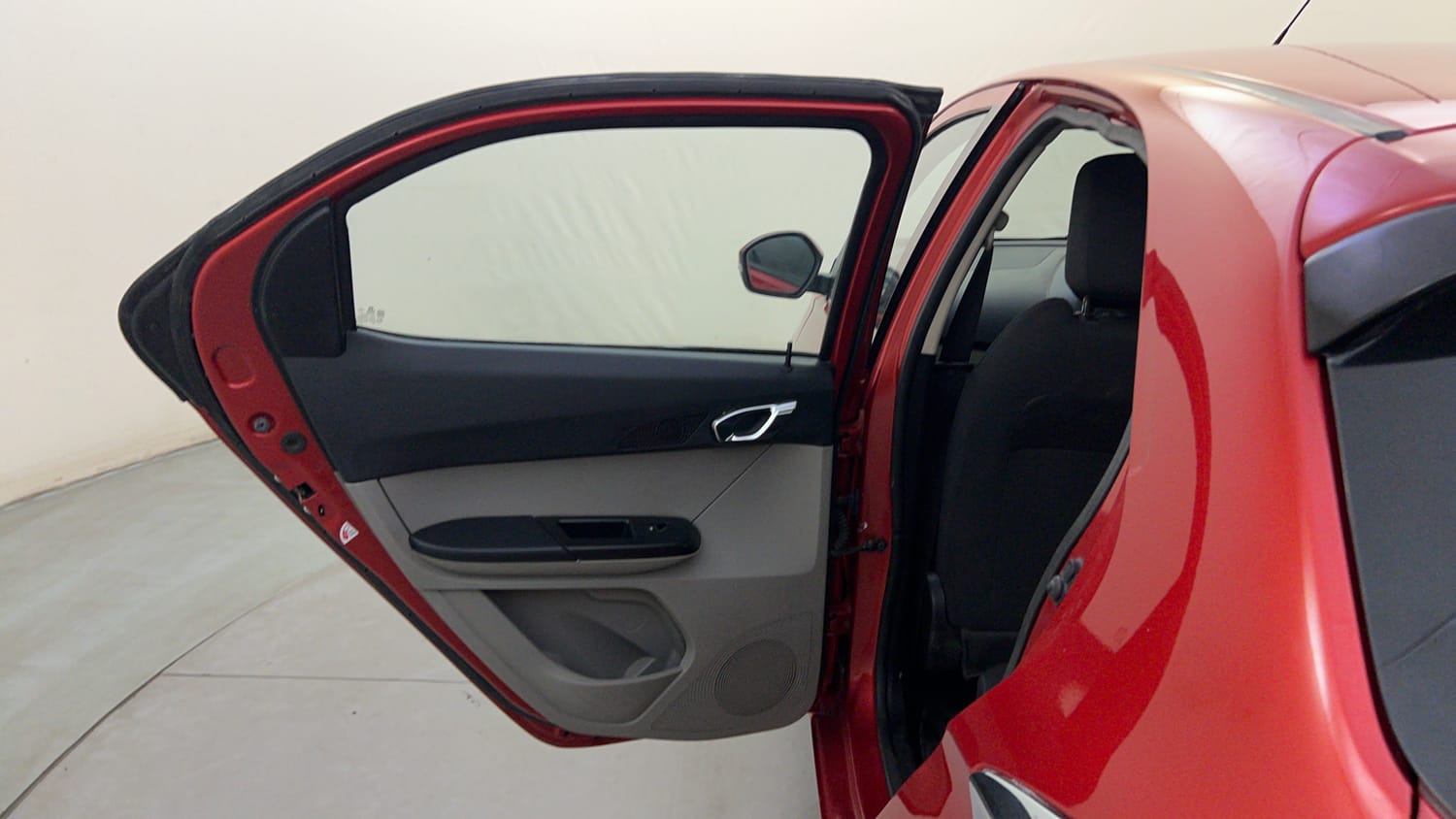 Used 2017 Tata Tiago Revotron XZA Petrol Automatic interior LEFT REAR DOOR OPEN VIEW