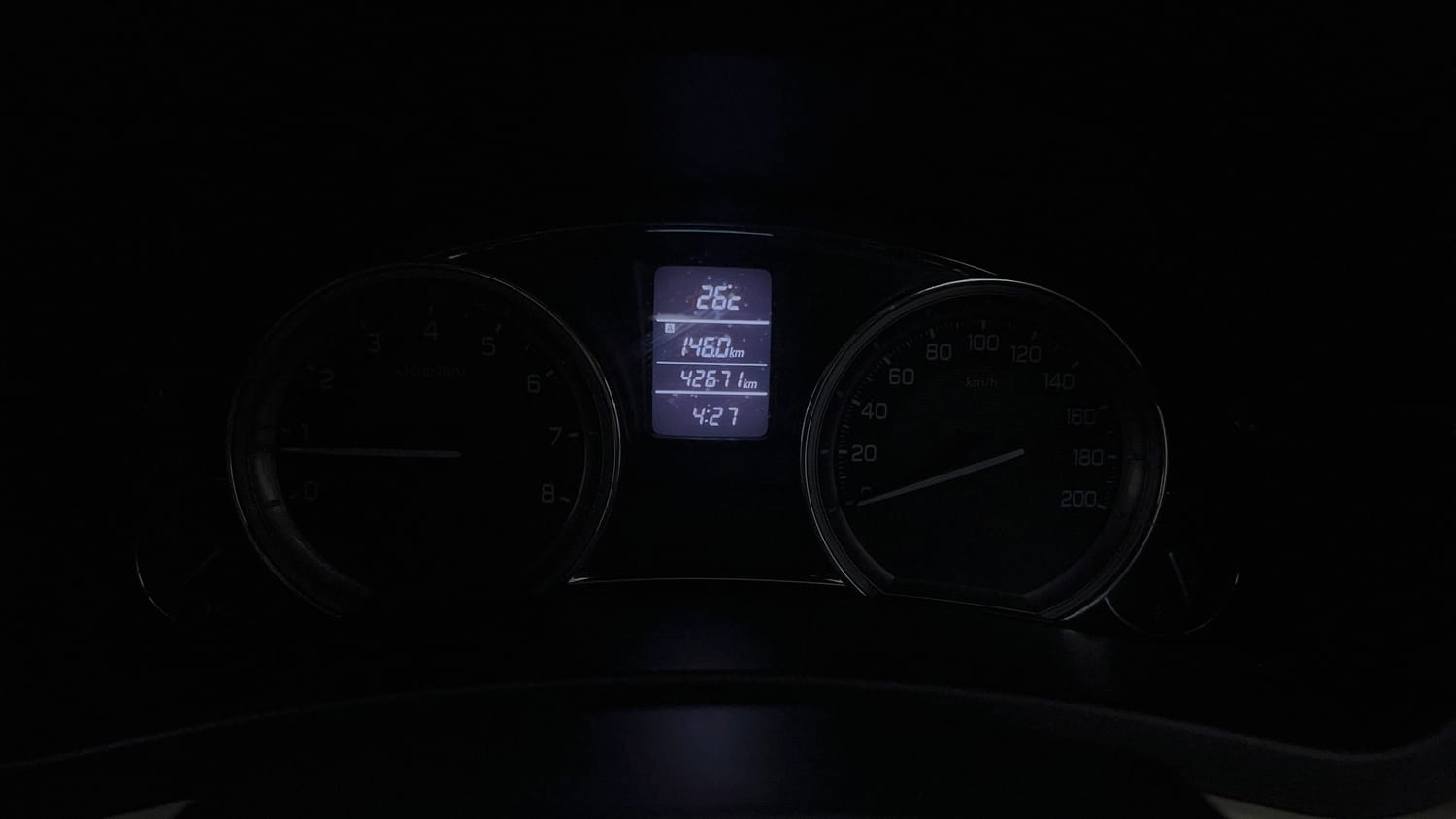 Used 2018 Maruti Suzuki Ciaz Zeta 1.4 MT Petrol Manual interior CLUSTERMETER VIEW