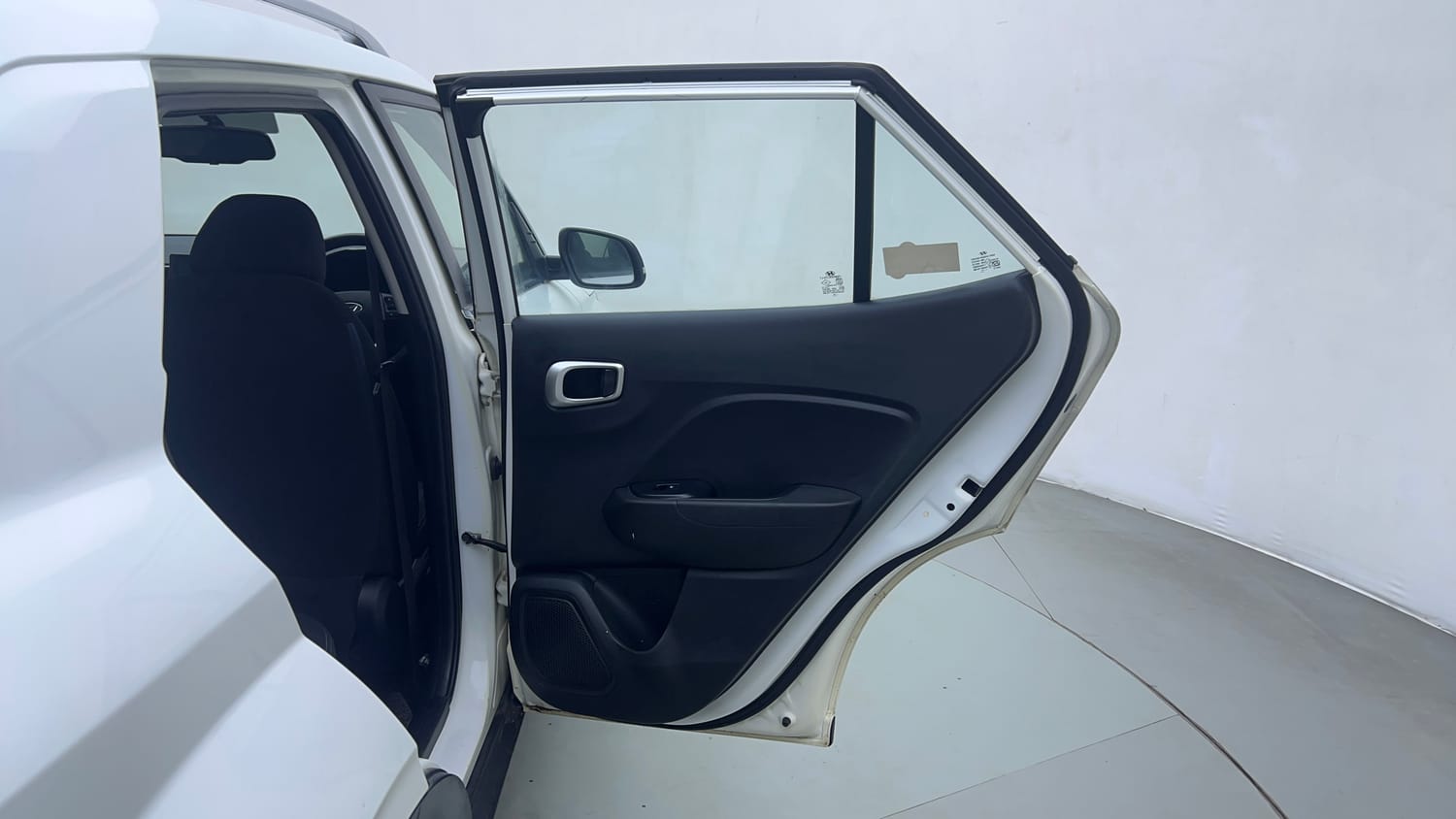 Used 2019 Hyundai Venue SX Plus 1.0 Turbo DCT Petrol Automatic interior RIGHT REAR DOOR OPEN VIEW