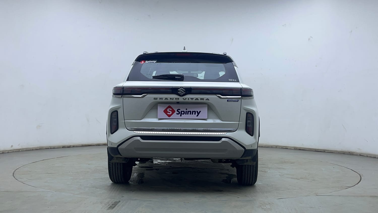 Used 2023 Maruti Suzuki Grand Vitara Zeta Smart Hybrid AT Petrol Automatic exterior BACK VIEW
