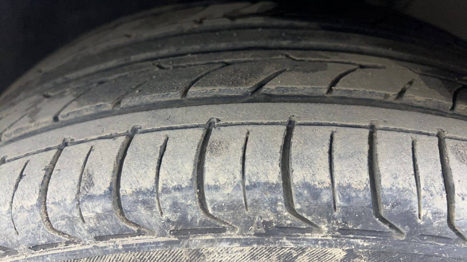 Used 2020 Skoda Rapid Ambition Petrol Manual tyres LEFT FRONT TYRE TREAD VIEW