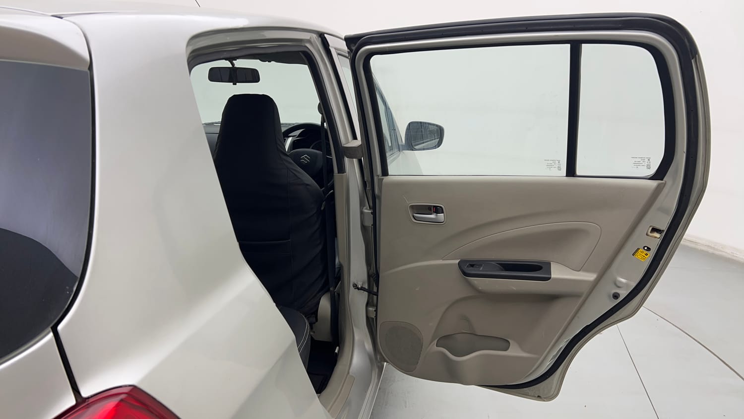 Used 2015 Maruti Suzuki Celerio VXi CNG Cng Manual interior RIGHT REAR DOOR OPEN VIEW