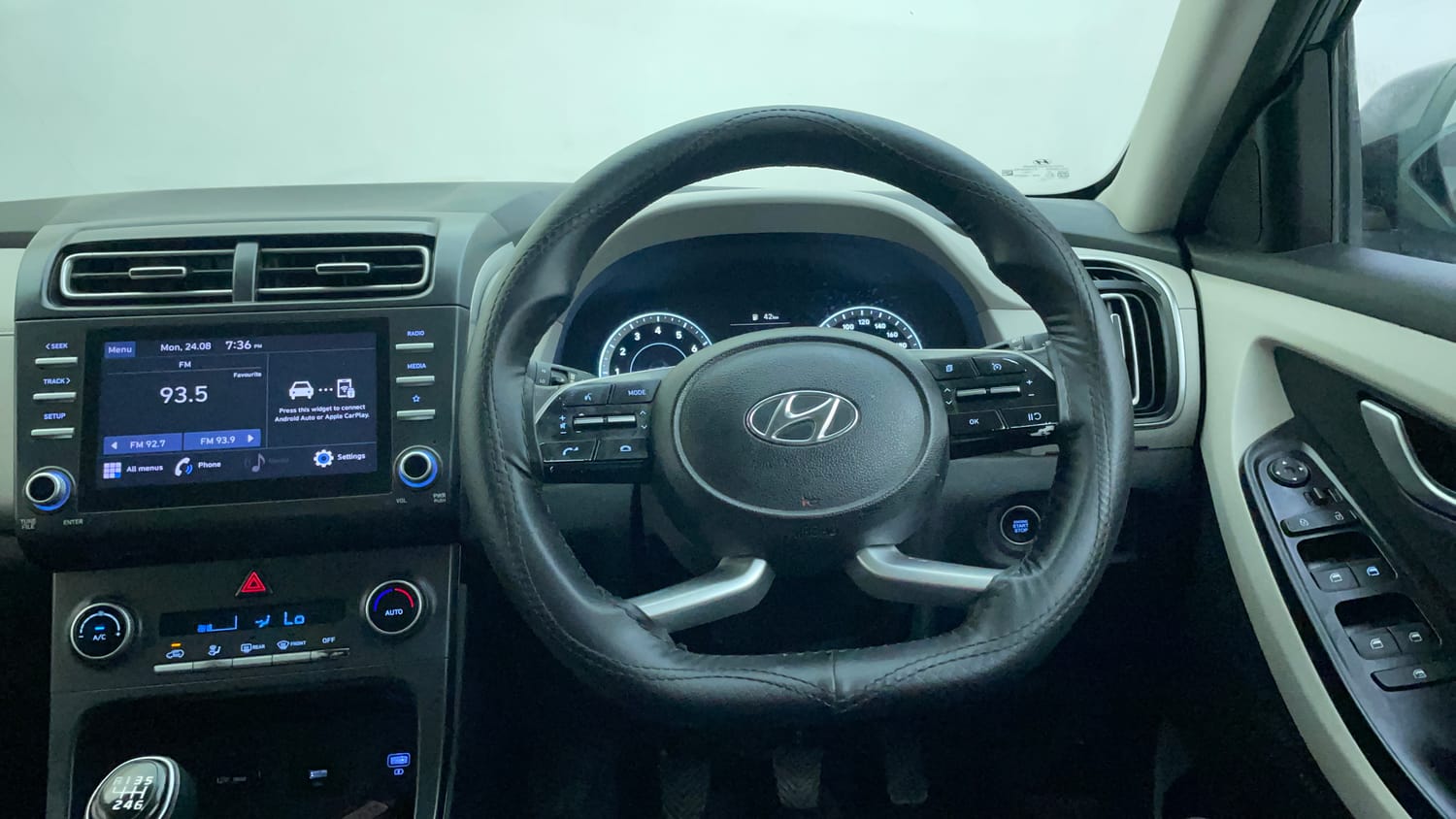 Used 2022 Hyundai Creta S 1.5 Petrol Petrol Manual interior STEERING VIEW