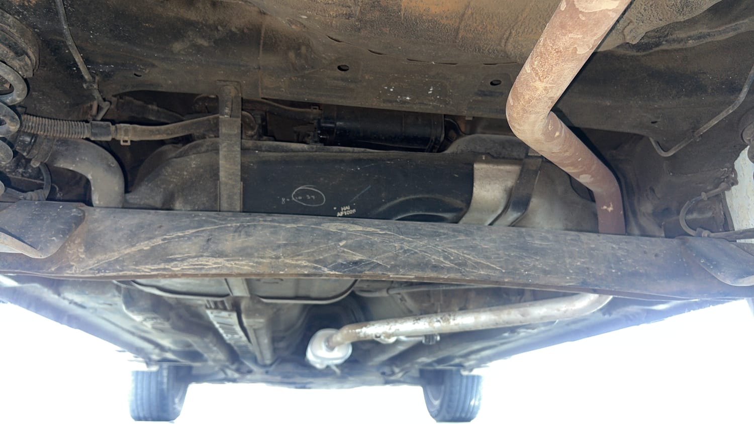 Used 2016 Hyundai Creta 1.6 SX Plus AT Petrol Petrol Automatic extra REAR UNDERBODY VIEW (TAKEN FROM REAR)