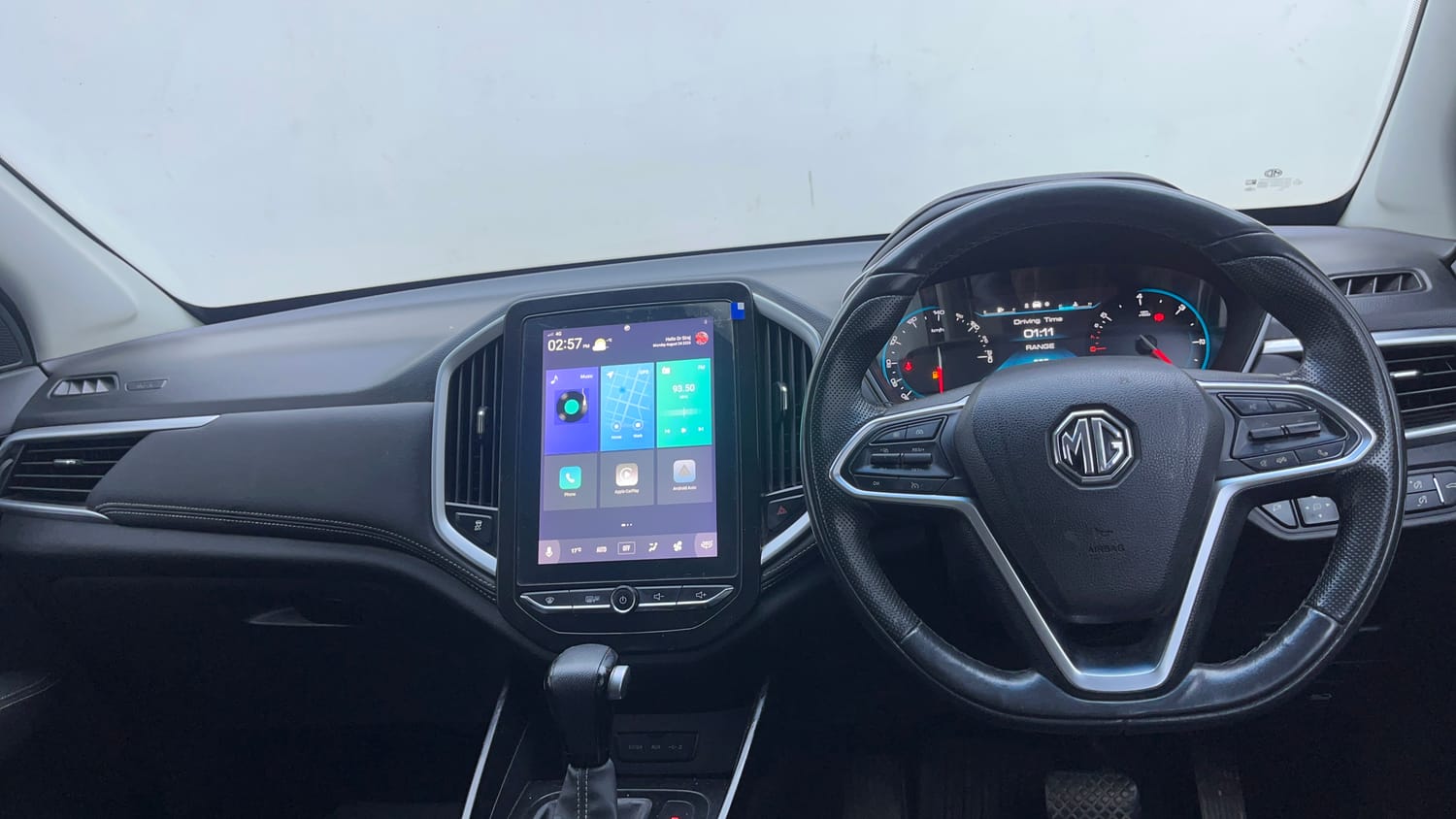 Used 2020 MG Motors Hector Sharp 1.5 DCT Petrol Petrol Automatic interior DASHBOARD VIEW