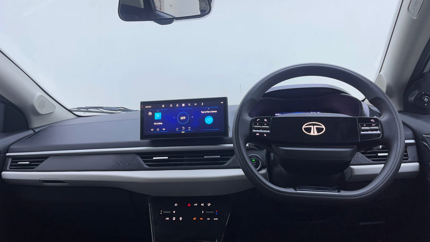Used 2026 Tata Nexon Creative Plus (PS) 1.5 Diesel 6AMT Dual Tone Diesel Automatic interior DASHBOARD VIEW