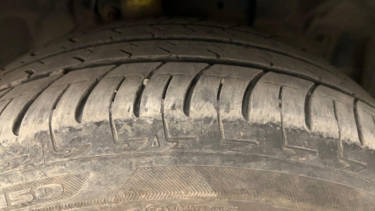 Used 2018 Ford EcoSport S Petrol Petrol Manual tyres RIGHT FRONT TYRE TREAD VIEW
