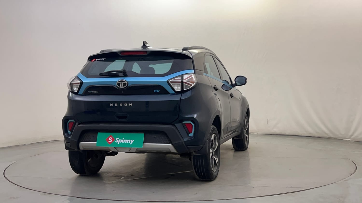 Used 2023 Tata Nexon EV XZ Plus LUX Electric Automatic exterior RIGHT REAR CORNER VIEW
