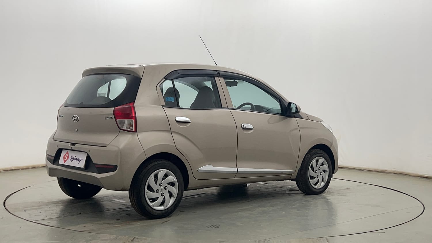 Used 2022 Hyundai Santro Sportz Petrol Manual exterior RIGHT REAR CORNER VIEW