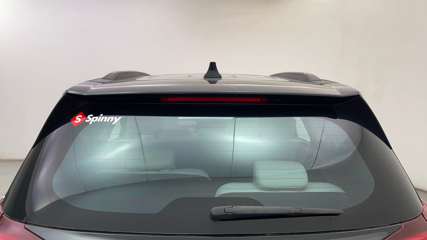 Used 2024 Mahindra XUV700 AX7 Luxury Pack Diesel MT 7 STR Diesel Manual exterior BACK WINDSHIELD VIEW