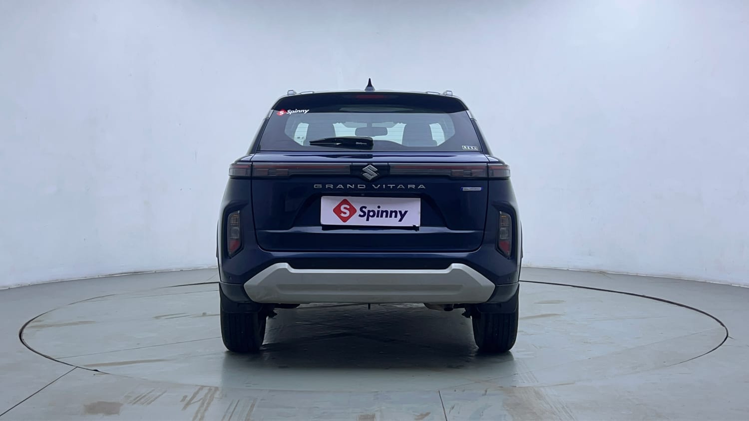 Used 2023 Maruti Suzuki Grand Vitara Alpha Smart Hybrid Petrol Manual exterior BACK VIEW