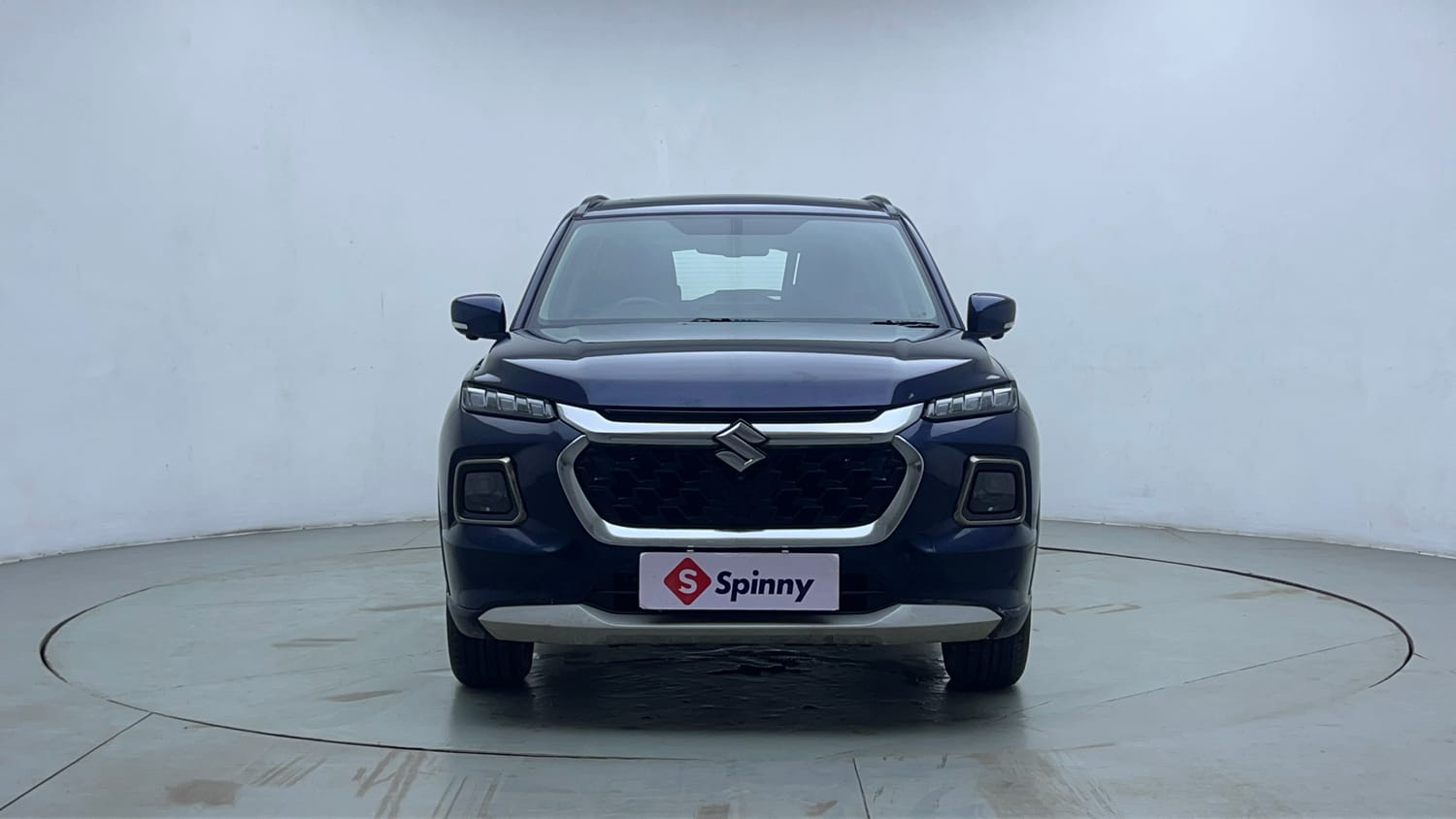 Used 2023 Maruti Suzuki Grand Vitara Alpha Smart Hybrid Petrol Manual exterior FRONT VIEW
