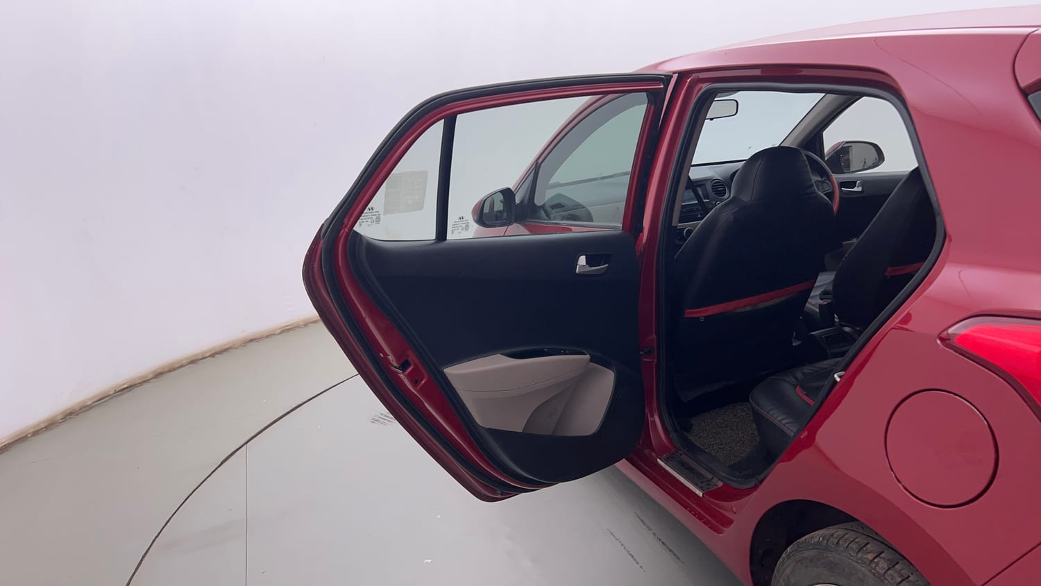 Used 2017 Hyundai Grand i10 Sportz 1.2 Kappa VTVT Petrol Manual interior LEFT REAR DOOR OPEN VIEW