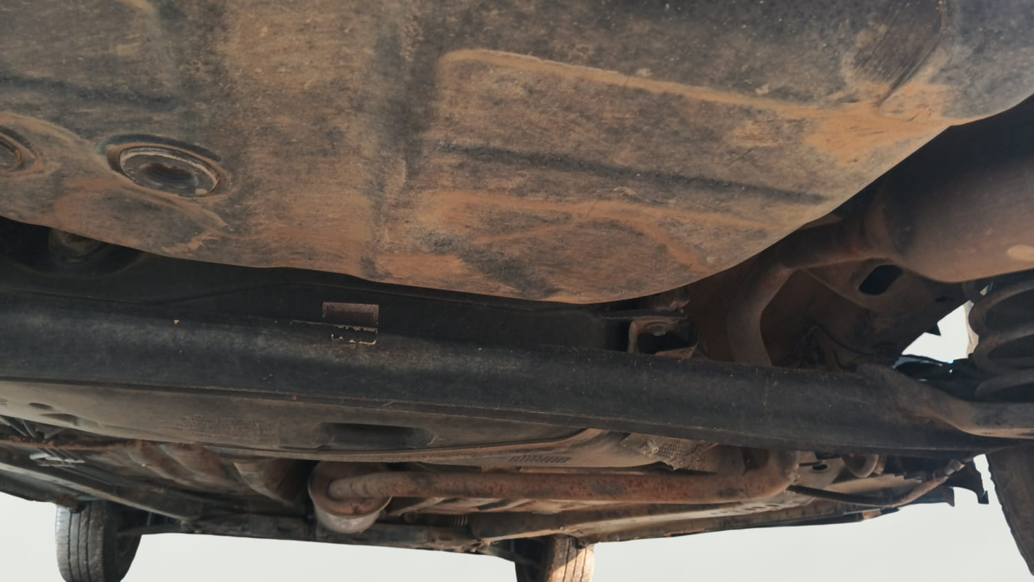 Used 2019 Maruti Suzuki Wagon R ZXi 1.2 AMT Petrol Automatic extra REAR RIGHT UNDERBODY VIEW