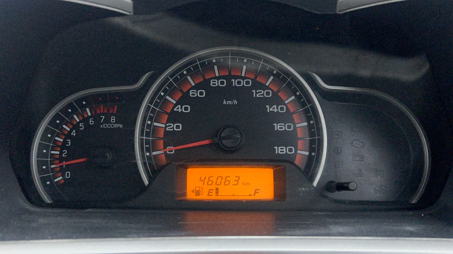 Used 2016 Maruti Suzuki Alto K10 VXi Petrol Manual interior CLUSTERMETER VIEW