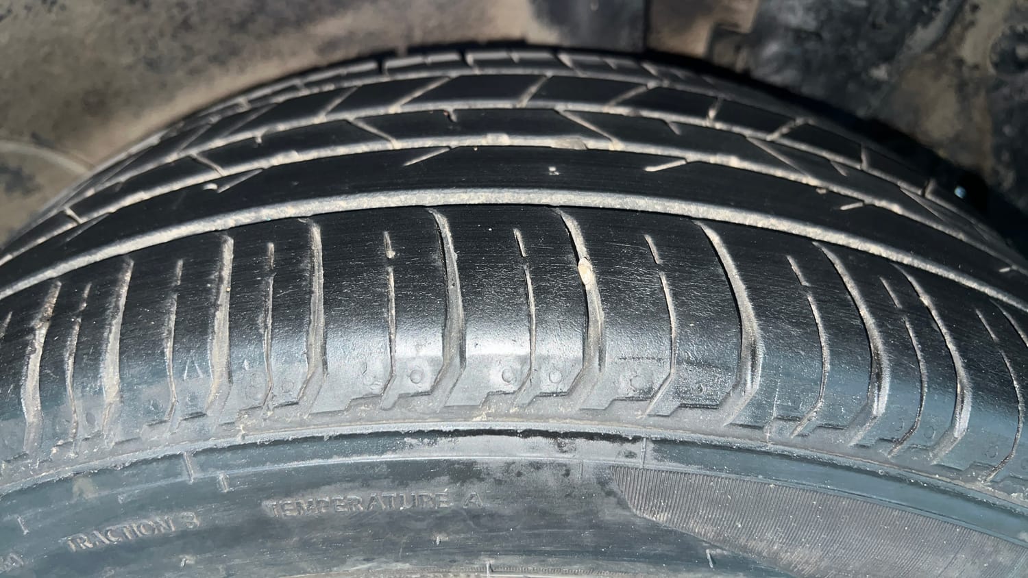 Used 2022 Hyundai i20 N Line N8 1.0 Turbo DCT Petrol Automatic tyres LEFT REAR TYRE TREAD VIEW