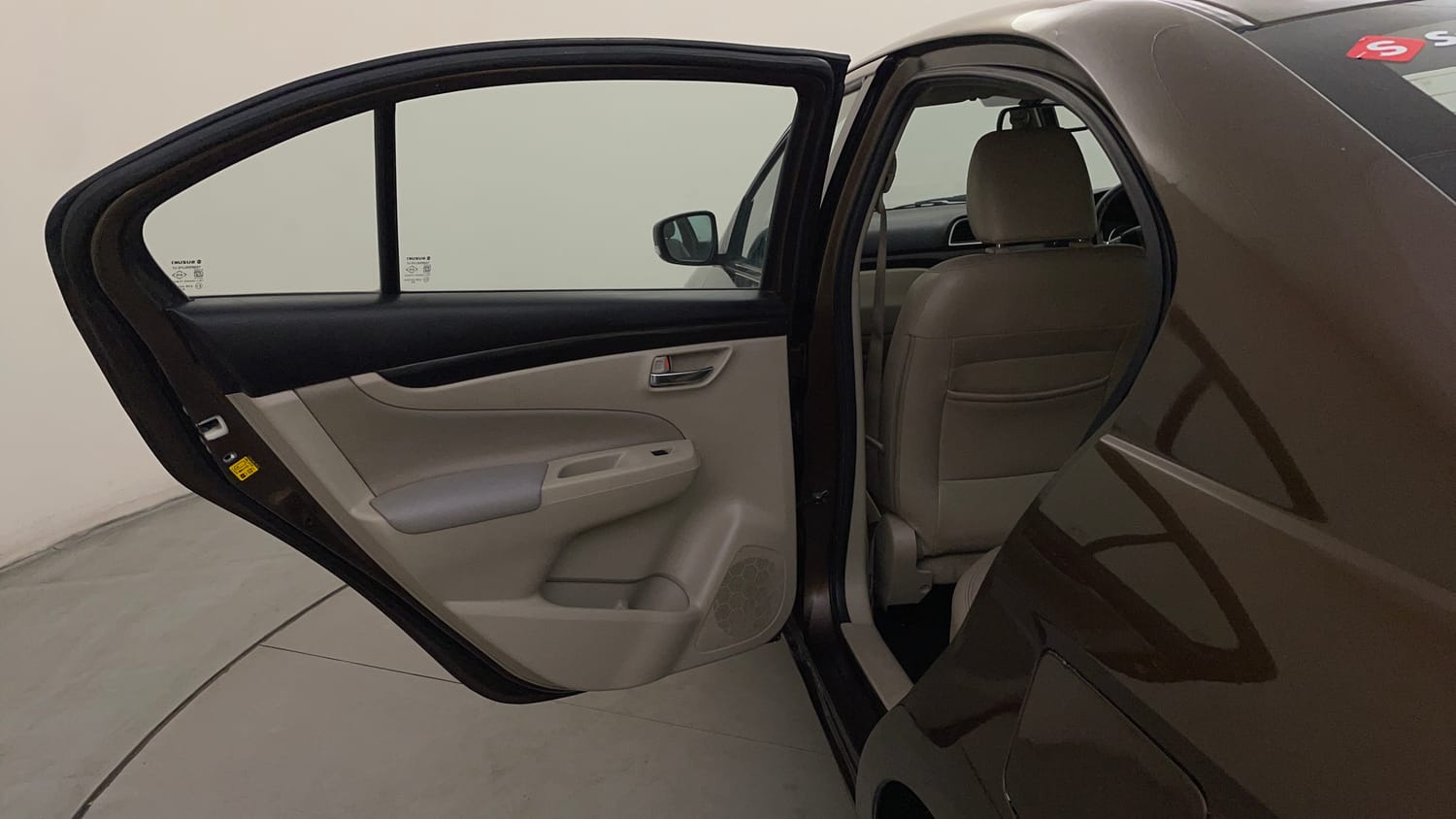 Used 2017 Maruti Suzuki Ciaz ZXI+ Petrol Manual interior LEFT REAR DOOR OPEN VIEW