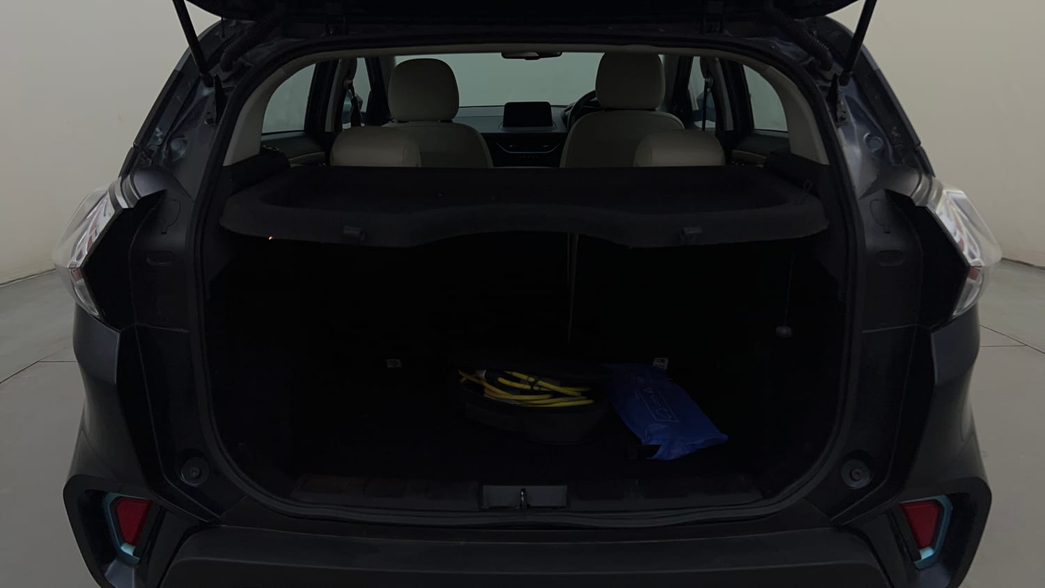 Used 2023 Tata Nexon EV XZ Plus LUX Electric Automatic interior DICKY INSIDE VIEW