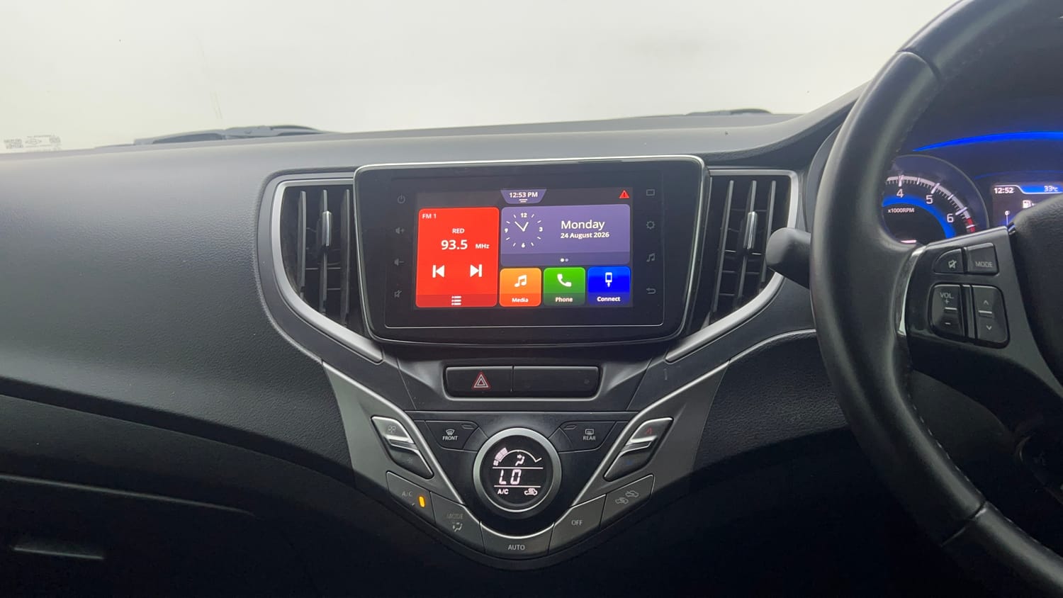 Used 2019 Toyota Glanza V CVT Petrol Automatic top_features Integrated (in-dash) music system