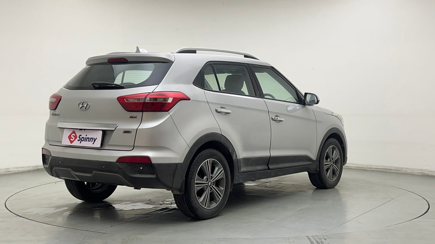 Used 2016 Hyundai Creta 1.6 SX Plus AT Petrol Petrol Automatic exterior RIGHT REAR CORNER VIEW